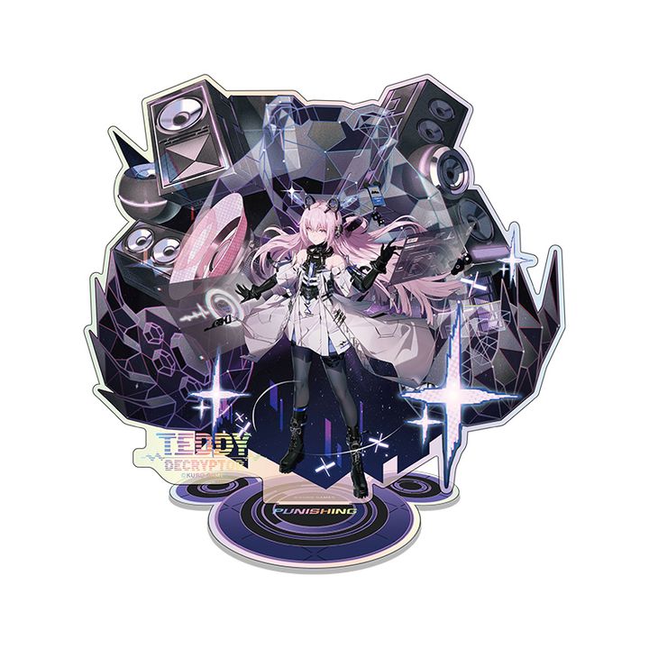 Teddy Decryptor Character Acrylic Stand (20cm x 18cm) - Punishing Gray ...