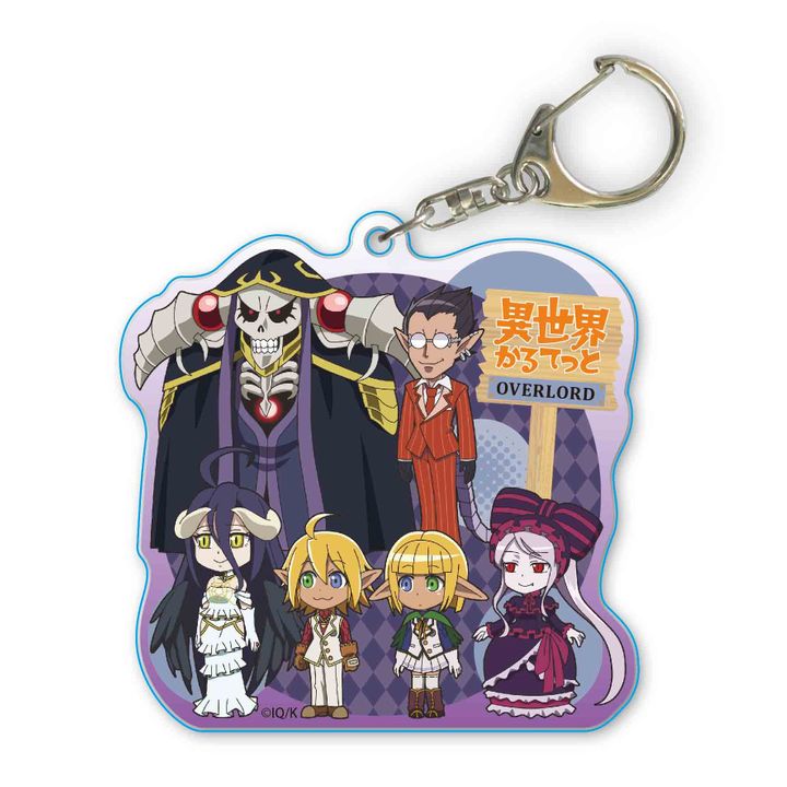 Isekai Quartet Choi Deka Acrylic Key Chain Overlord