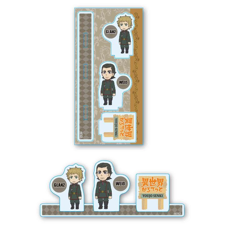 Isekai Quartet Acrylic Figur Glanz & Weib