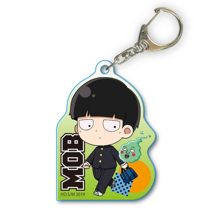 Mob Psycho 100 II TEKUTOKO Acrylic Key Chain Kageyama Shigeo