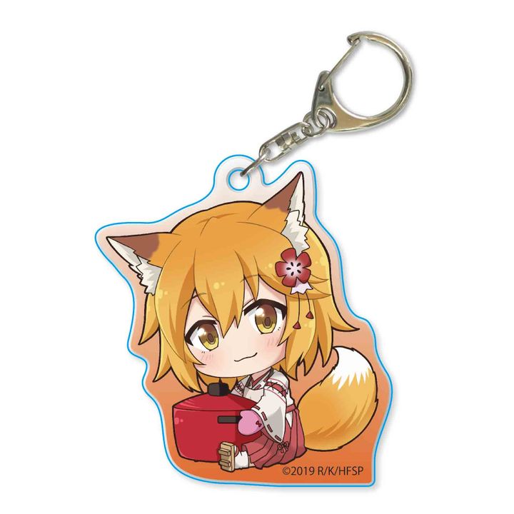 Sewayaki Kitsune no Senko-san GyuGyutto Acrylic Key Chain C