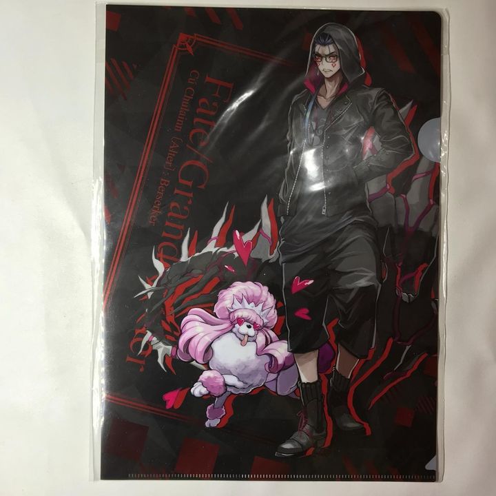 Fate X LAWSON A4 Clear File Berserker / Chu Chulain Alter