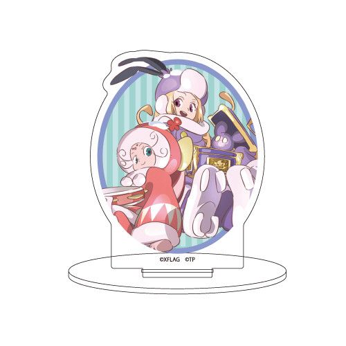 Chara Acrylic Figur Pandora to Akubi 04 Pandora & Akubi Green (Winter)