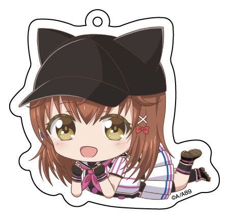 Hachigatsu no Cinderella Nine Gororin Acrylic Key Chain 5 Ukita Akane