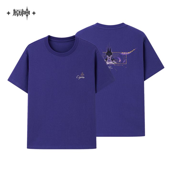 Cyno Judicator of Secret Yulin and Feisha Series T-Shirt Dark Purple ...