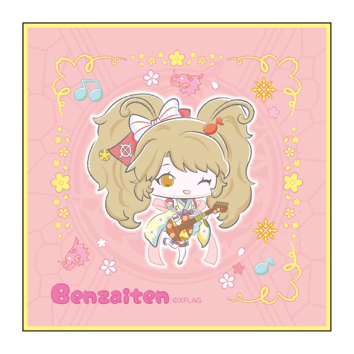 Monster Strike Design produced by Sanrio Hand Towel Benzaiten