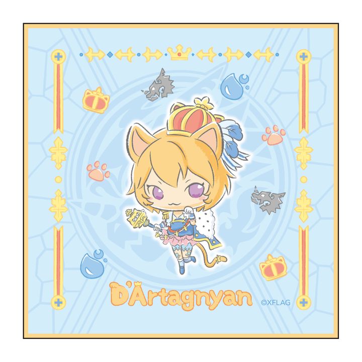 Monster Strike Design produced by Sanrio Hand Towel D'artagnyan