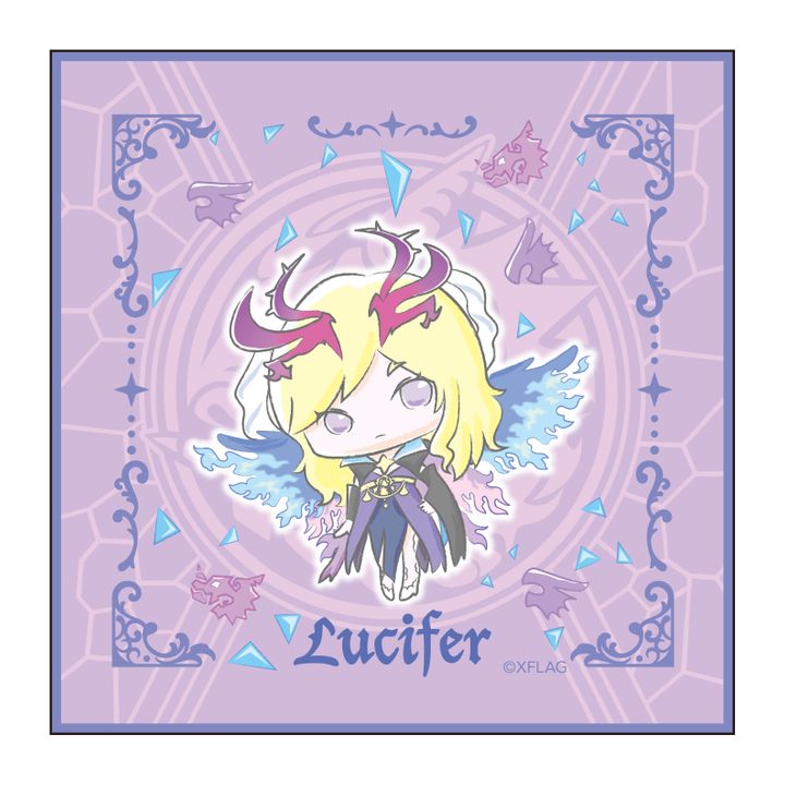 Monster Strike Design produced by Sanrio Hand Towel Lucifer