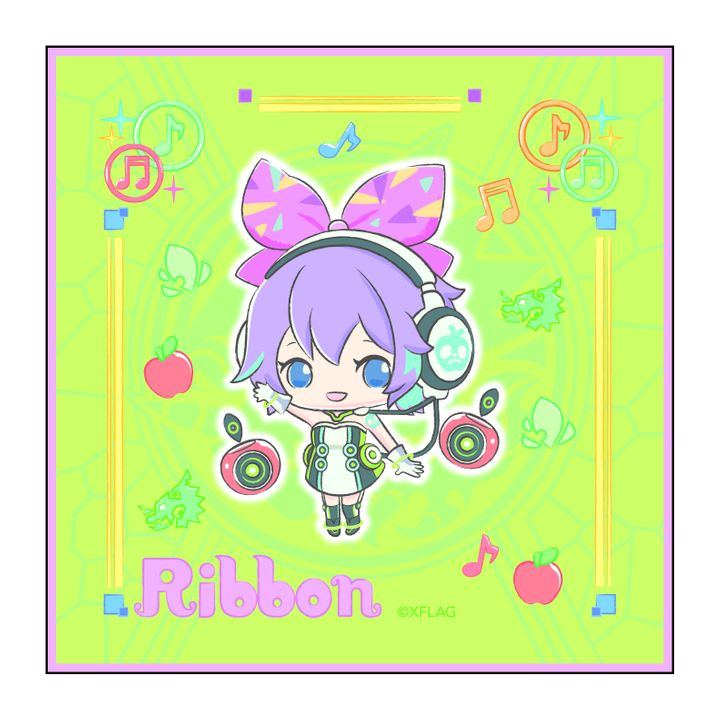 Monster Strike Design produced by Sanrio Hand Towel Snow White Ribbon