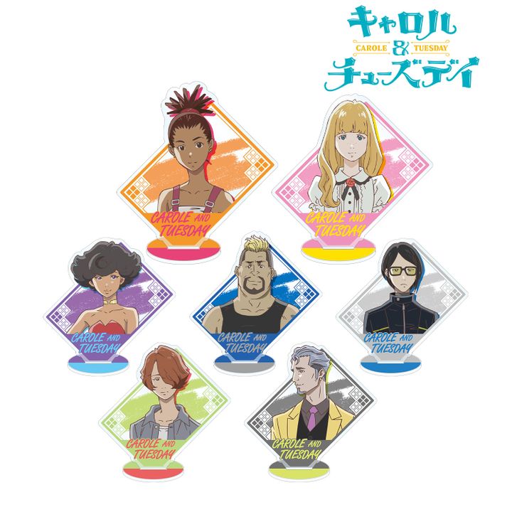 Carole & Tuesday Trading Acrylic Stand [SET OF 7]