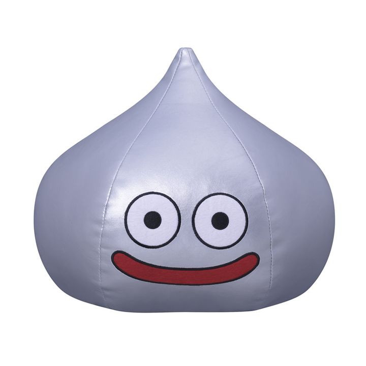 Dragon Quest Smile Slime Plush Metal Slime L (25cm)