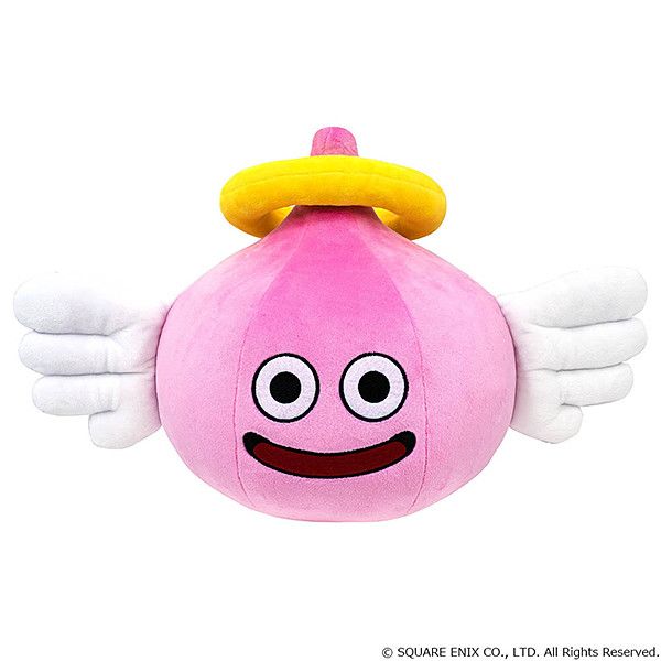 Dragon Quest Smile Slime Plush Angel Slime L (41cm)