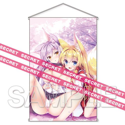 Tateha Original Illustration Spring Shiori-chan & Kotone-chan X-rated Tapestry