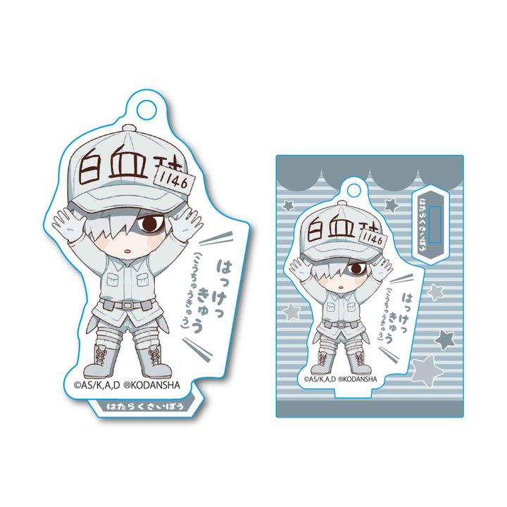 Cells at Work! Banzai Mini Stand White Blood Cell (Neutrophil)
