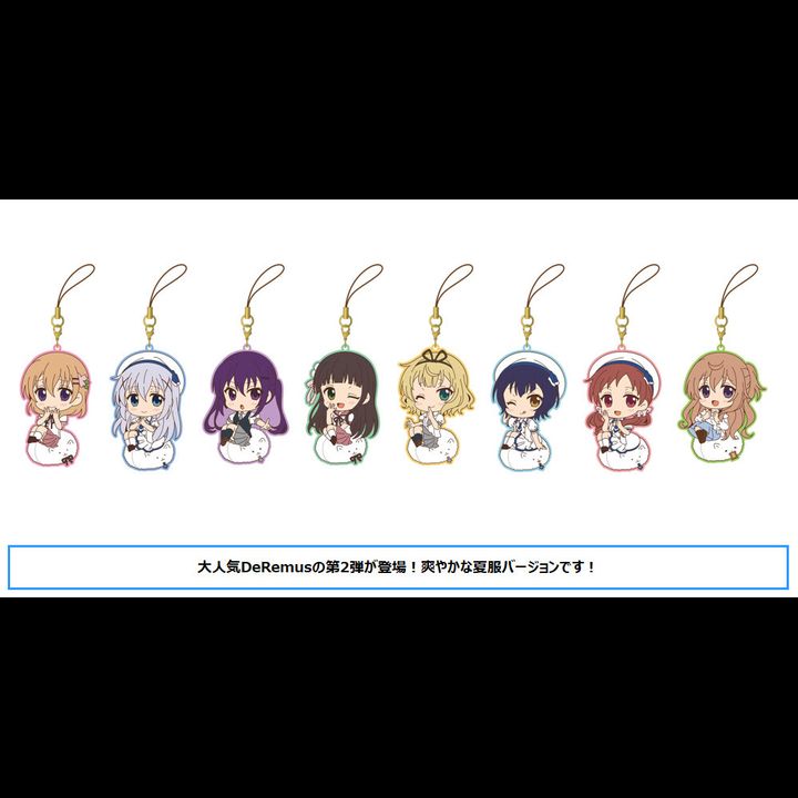 Gochumon wa Usagi Desu ka?? Rubber Strap Collection DeRemus SUMMER Ver. [SET OF 8]