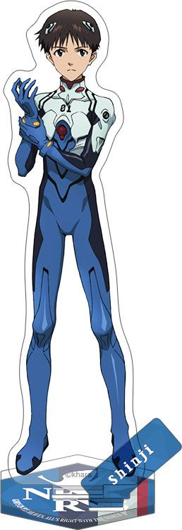 Rebuild of Evangelion New Theatrical Edition Acrylic Stand Shinji (Plug Suit 2019)