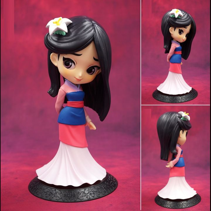 [JAPAN VER] Q Posket Figure Mulan 1998 - Special Color ver.  (14cm)