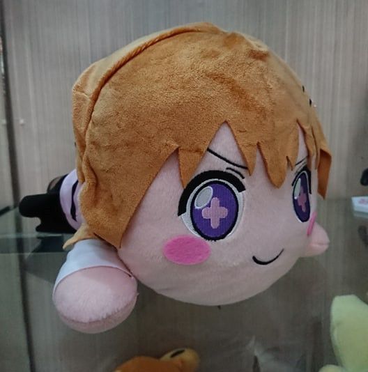 Mega Jumbo Nesoberi Nuigurumi Plush Hoto Cocoa - Kirakira ver. (40x22cm)
