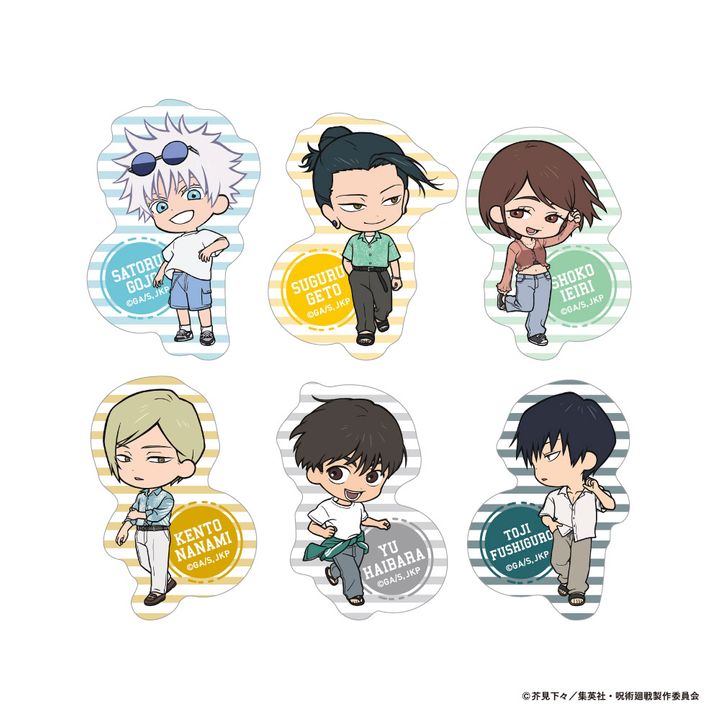 [Set of 6] Jujutsu Kaisen Cafe 2024 Hidden Inventory / Premature Death ...