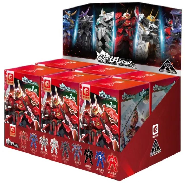 [Set of 6] Sembo Block x MOSHOW Progenitor Effect Model Kit Ancestral ...