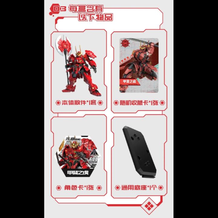 [Set of 6] Sembo Block x MOSHOW Progenitor Effect Model Kit Ancestral ...
