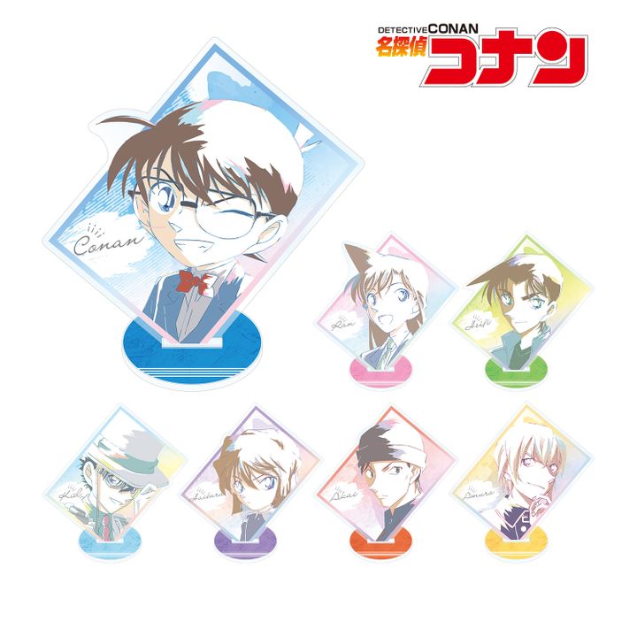 Detective Conan Trading Ani-Art Acrylic Stand [SET OF 7] | Kyou Hobby Shop
