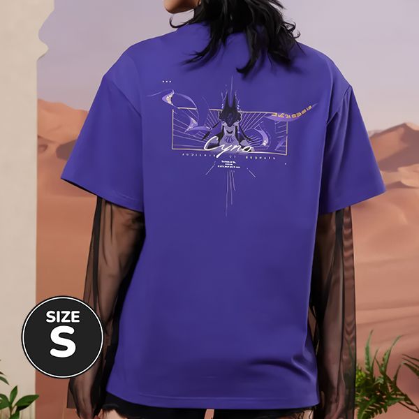 Cyno Judicator of Secret Yulin and Feisha Series T-Shirt Dark Purple ...