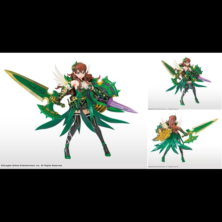 PVC Valkyrie Puzzle & Dragon - Green Ver.