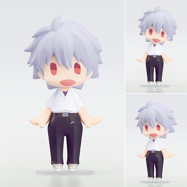 [US Anime Expo 2024 Exclusive] HELLO! GOOD SMILE Nagisa Kaworu - School Uniform Ver. Evangelion (10cm)