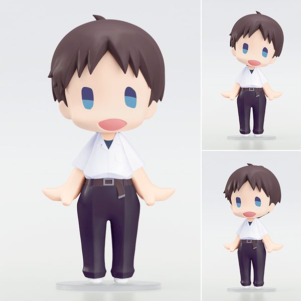[US Anime Expo 2024 Exclusive] HELLO! GOOD SMILE Ikari Shinji - School Uniform Ver. Evangelion (10cm)