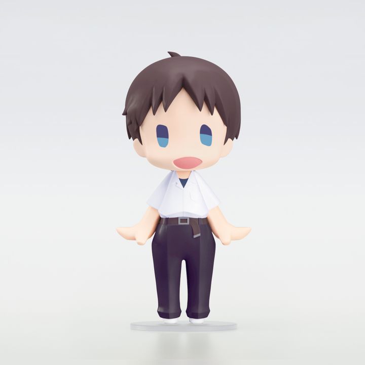 [US Anime Expo 2024 Exclusive] HELLO! GOOD SMILE Ikari Shinji - School Uniform Ver. Evangelion (10cm)