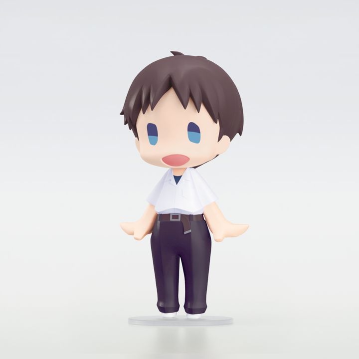 [US Anime Expo 2024 Exclusive] HELLO! GOOD SMILE Ikari Shinji - School Uniform Ver. Evangelion (10cm)