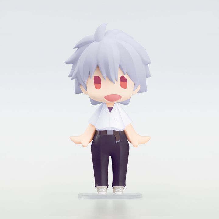 [US Anime Expo 2024 Exclusive] HELLO! GOOD SMILE Nagisa Kaworu - School Uniform Ver. Evangelion (10cm)