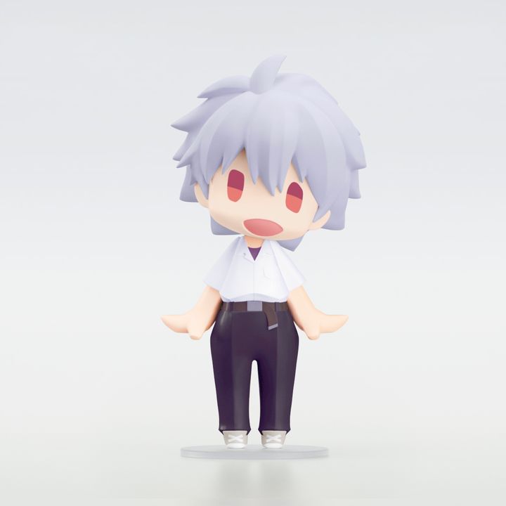 [US Anime Expo 2024 Exclusive] HELLO! GOOD SMILE Nagisa Kaworu - School Uniform Ver. Evangelion (10cm)