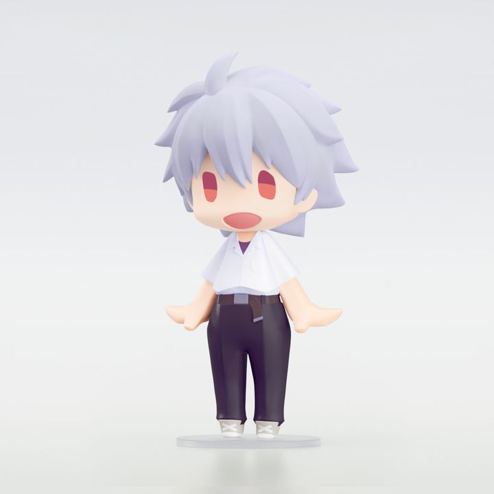 [US Anime Expo 2024 Exclusive] HELLO! GOOD SMILE Nagisa Kaworu - School Uniform Ver. Evangelion (10cm)