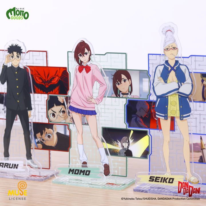 [Mono Goods] Momo Interlocking Scene Acrylic Stand - DanDaDan / Dan Da ...
