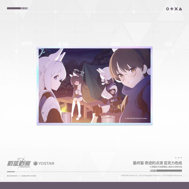 The RABBIT Squad Final Chapter Series Shikishi - Blue Archive (21x14cm ...