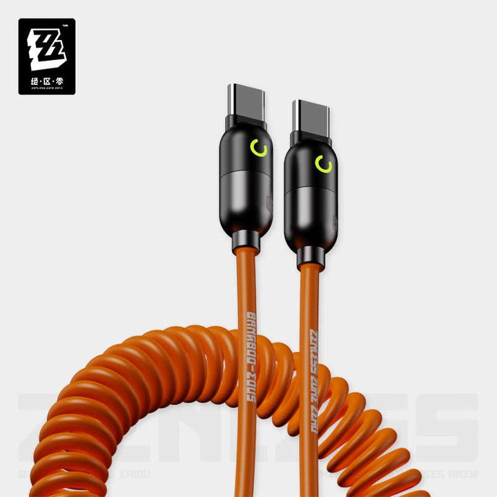 [Type C to Type C] Zenless Zone Zero Charge Series Coiled Fast Charging ...
