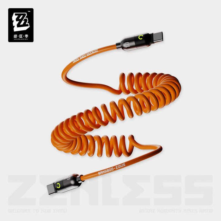 [Type C to Type C] Zenless Zone Zero Charge Series Coiled Fast Charging ...