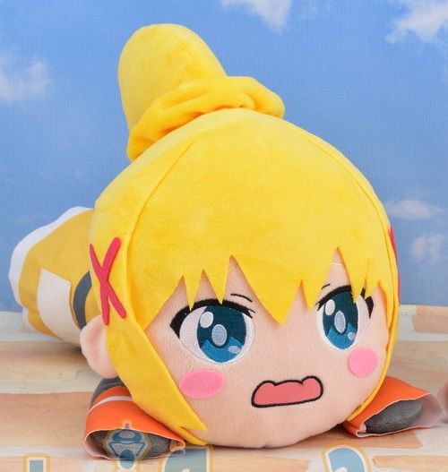Hyper Jumbo Nesoberi Nuigurumi Plush Darkness - Surprised Ver.