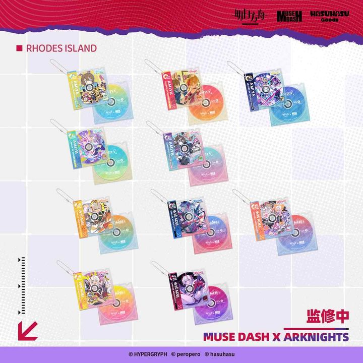 [Random] Muse Dash x Arknights Loading Illustration CD-Style Acrylic ...