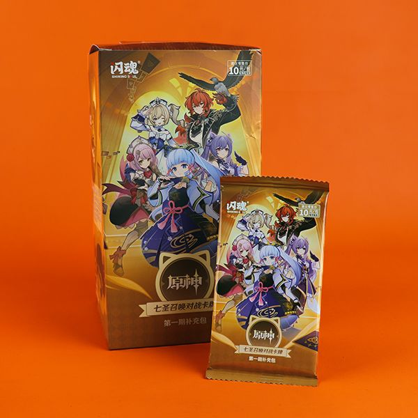 [Per Pack] Genshin Impact Genius Invocation TCG Booster Box Vol. 1 ...