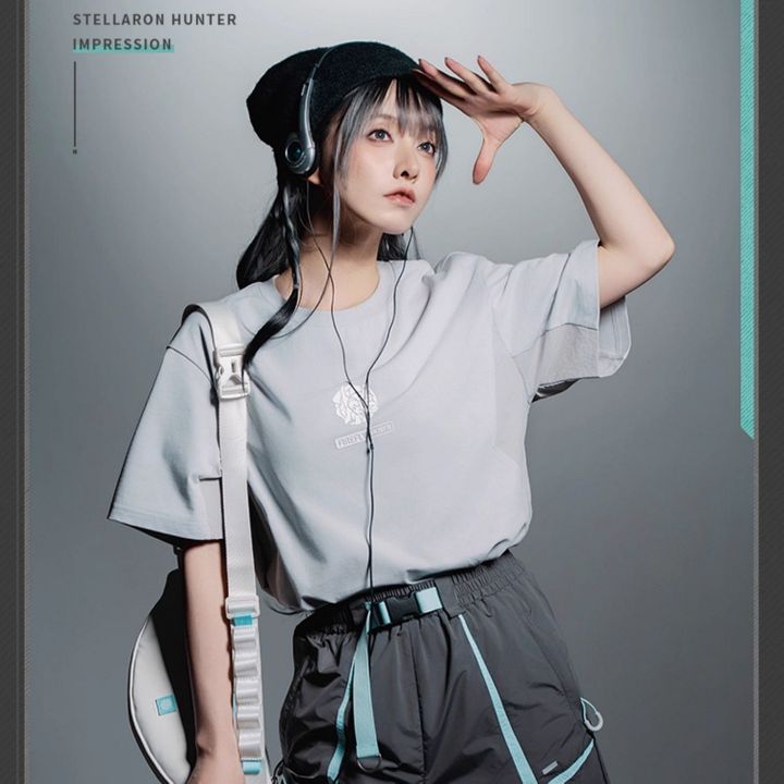 [Gray] Firefly Fashion Theme Series T-Shirt - Honkai: Star Rail (Size M ...
