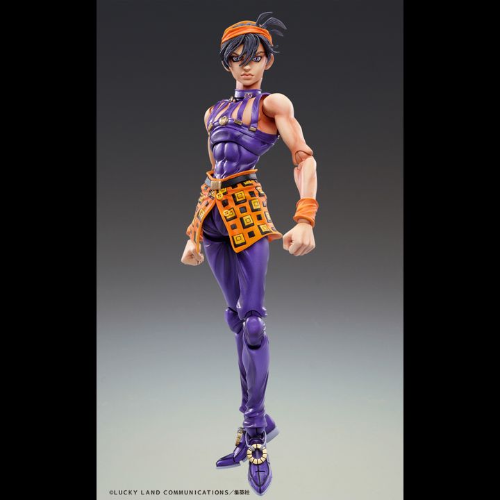 Super Action Statue Figure Narancia Ghirga & As - JoJo's Bizarre Adventure: Golden Wind (Re-Release)