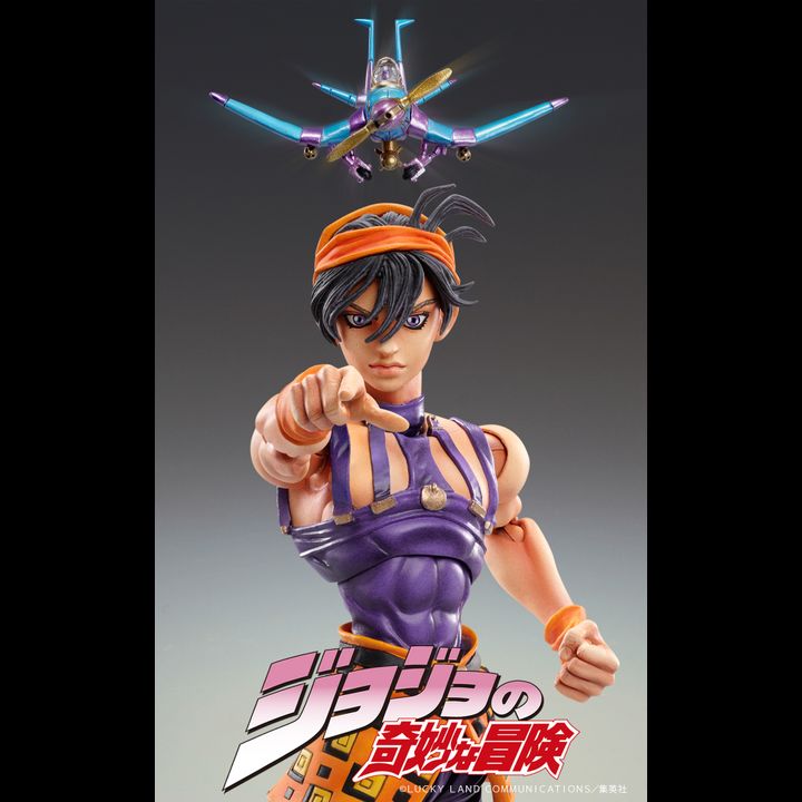 Super Action Statue Figure Narancia Ghirga & As - JoJo's Bizarre Adventure: Golden Wind (Re-Release)