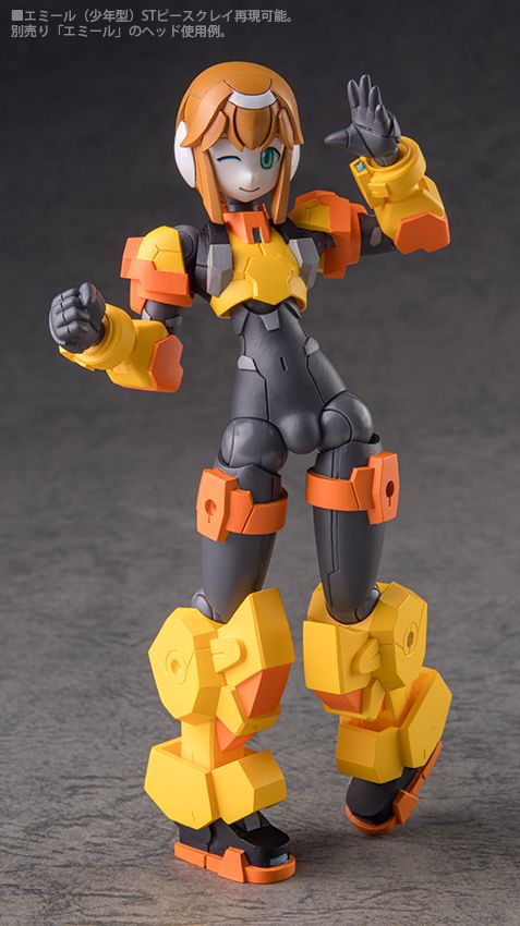 [FLASH PO] Action Figure Polynian Lena / Emil - ST Peace clay M Robot ...