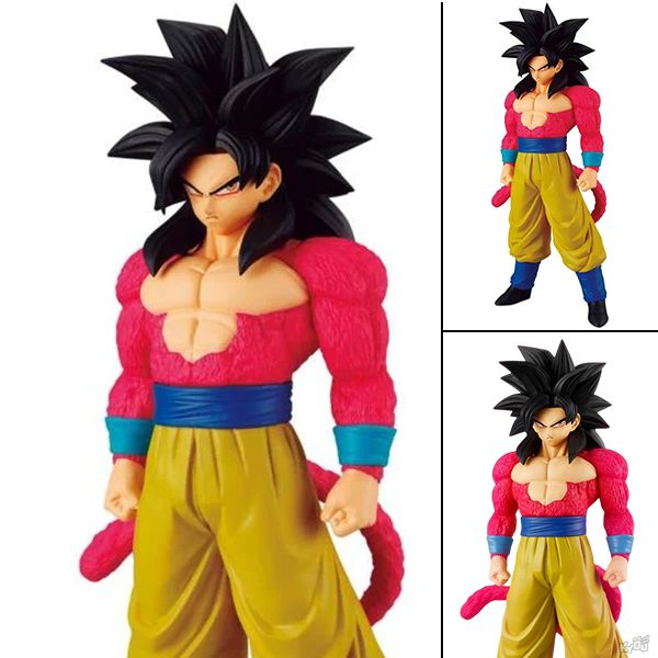Solid Edge Works Figure Super Saiyan 4 Son Goku - Dragon Ball GT (21cm ...