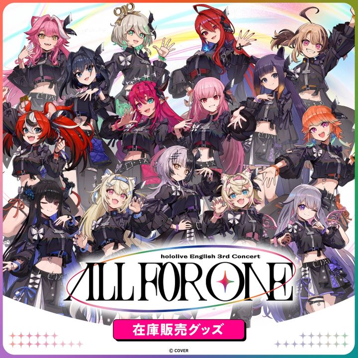 フワモコ FUWAMOCO ホロライブEN 3rd Concert 缶バッジ キャラクター