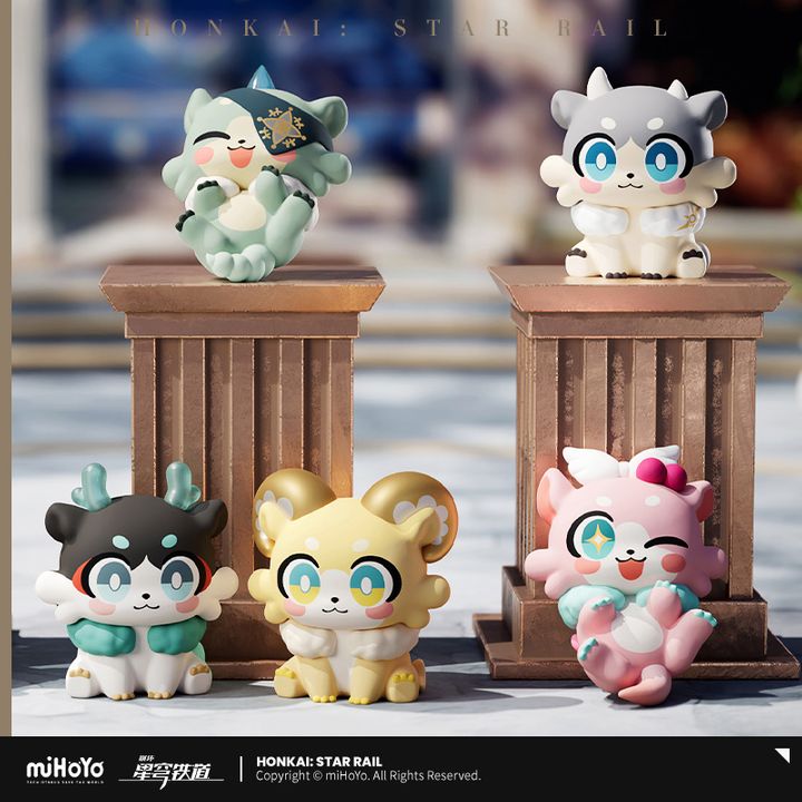 [Random] 1 Pack/4 Models Honkai: Star Rail Awoo Awoo Series The Awooo ...