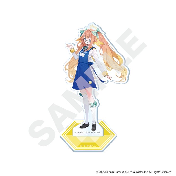 Shimiko Endo Shimiko Blue Archive x Village Vanguard Collaboration Acrylic ...
